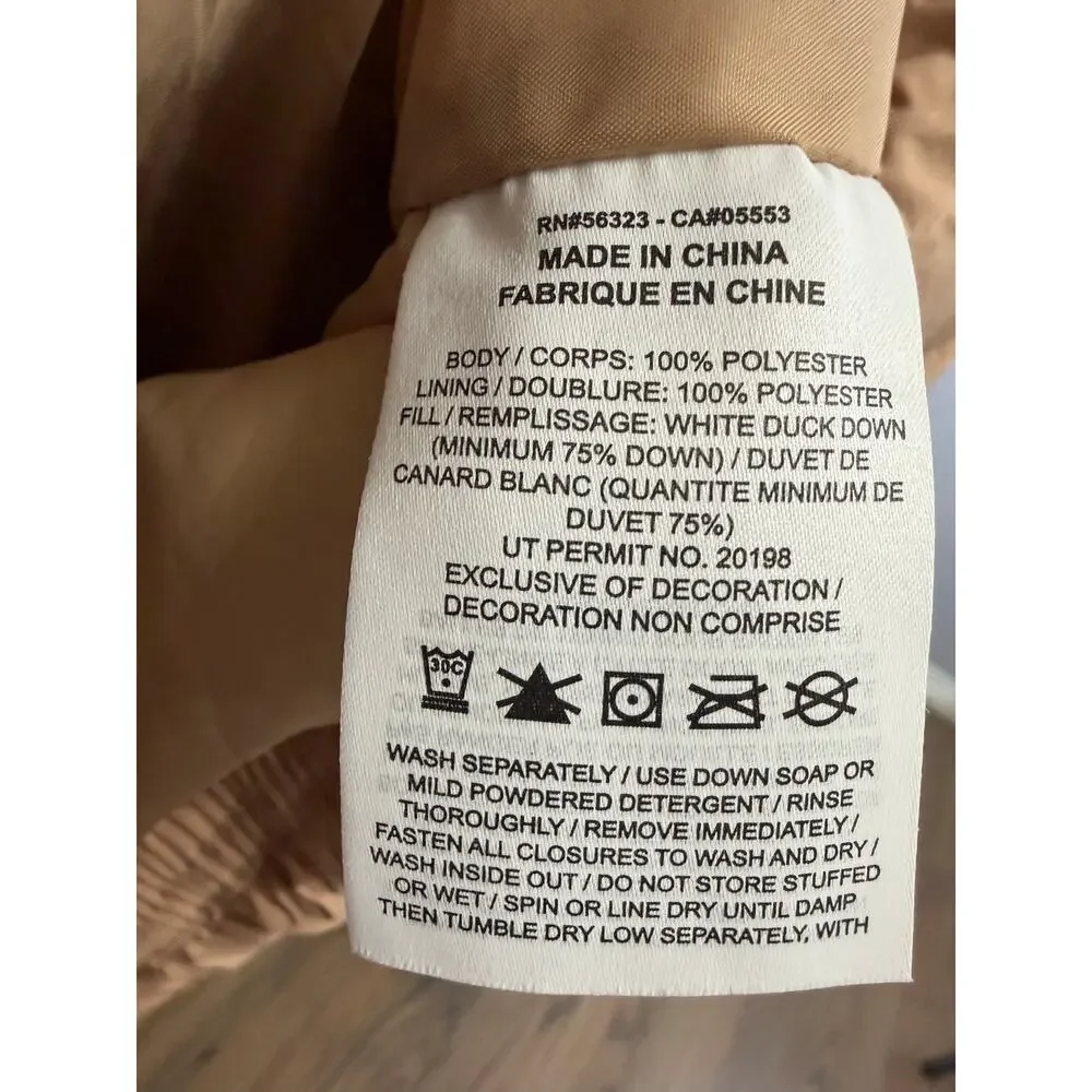 Nike Sportswear Therma-FIT Windrunner Women's Down Vest Hemp/Sesame/White XXL